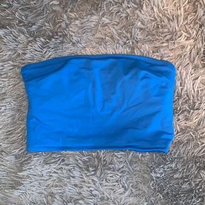 Aerie blue swimsuit top